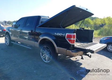 2012 Ford F-150 King Ranch из США, поврежденный, VIN 1FTFW1ET9CKD47045